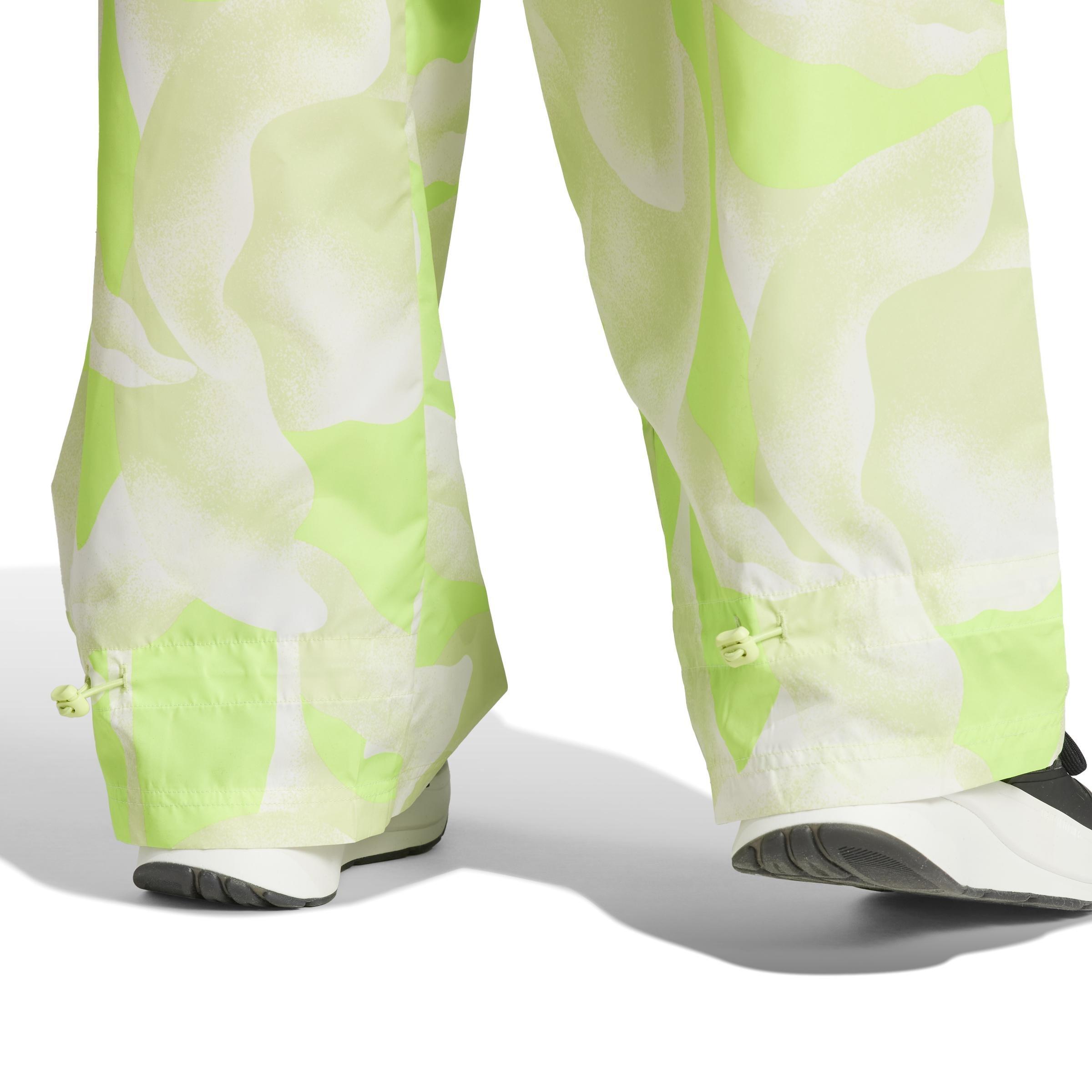 Women City Escape Cargo Tracksuit Bottoms, Green, A701_ONE, large image number 3