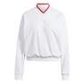 Women Tiro Sweatshirt, White, A701_ONE, thumbnail image number 1