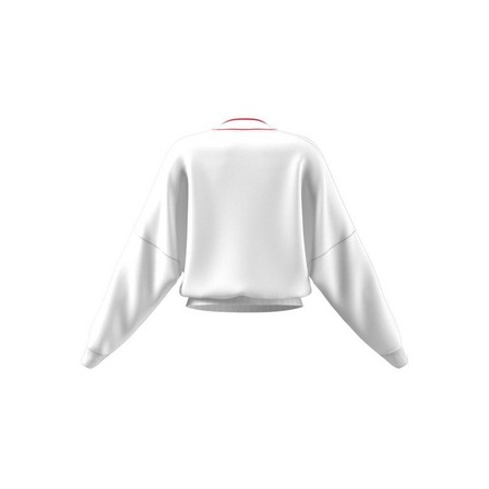 Women Tiro Sweatshirt, White, A701_ONE, large image number 7