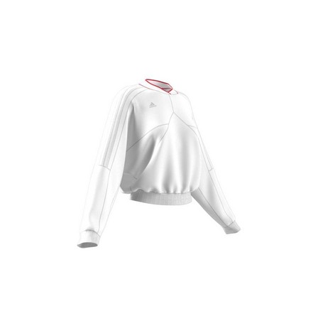 Women Tiro Sweatshirt, White, A701_ONE, large image number 17