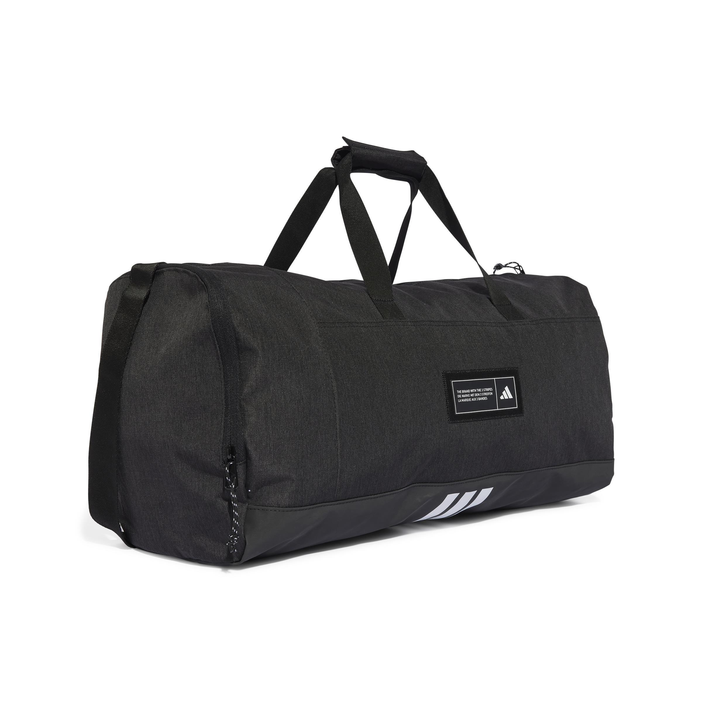 Unisex 4ATHLTS Duffel Bag Medium, Black, A701_ONE, large image number 2