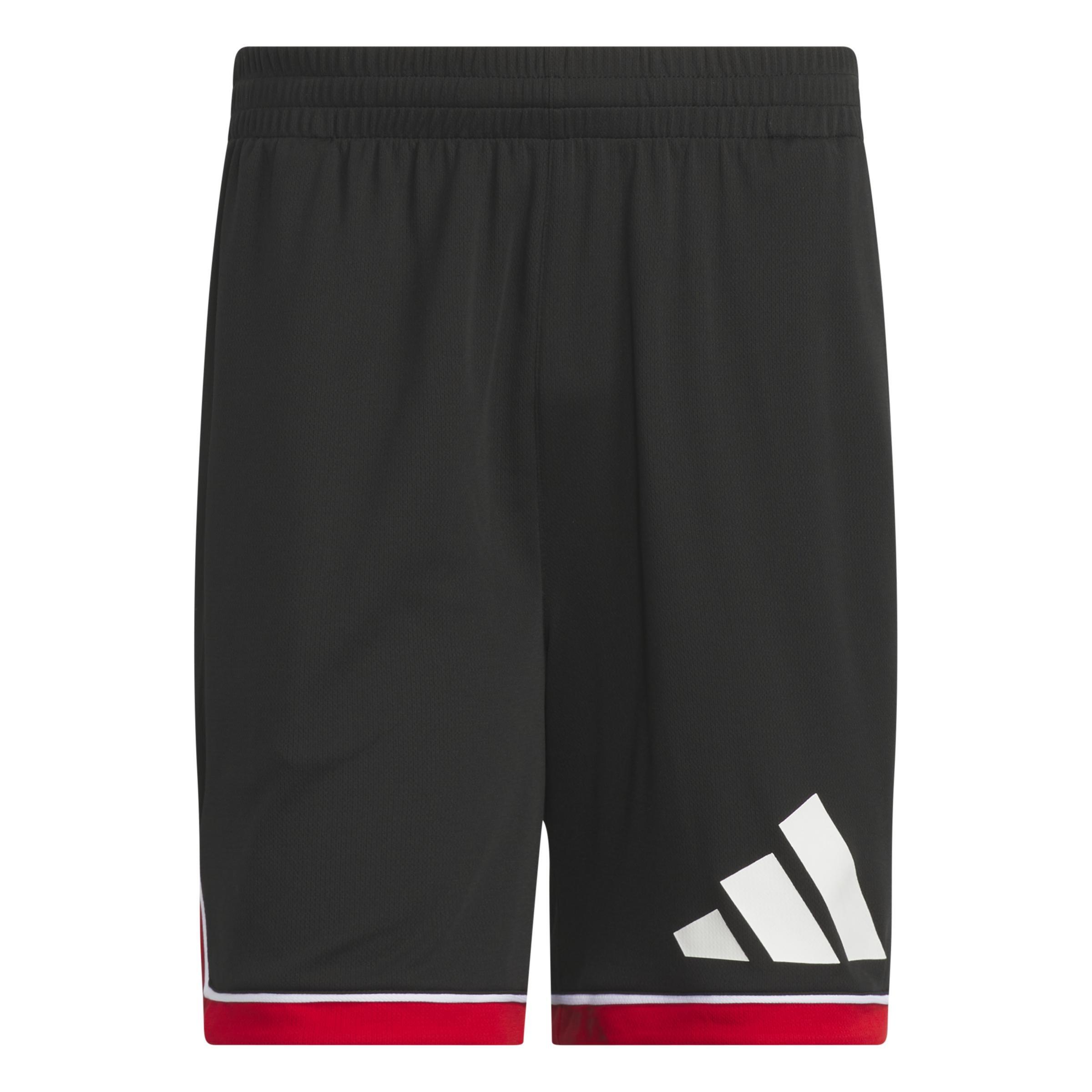 adidas Basketball Badge of Sport Shorts, Black, A701_ONE, large image number 0