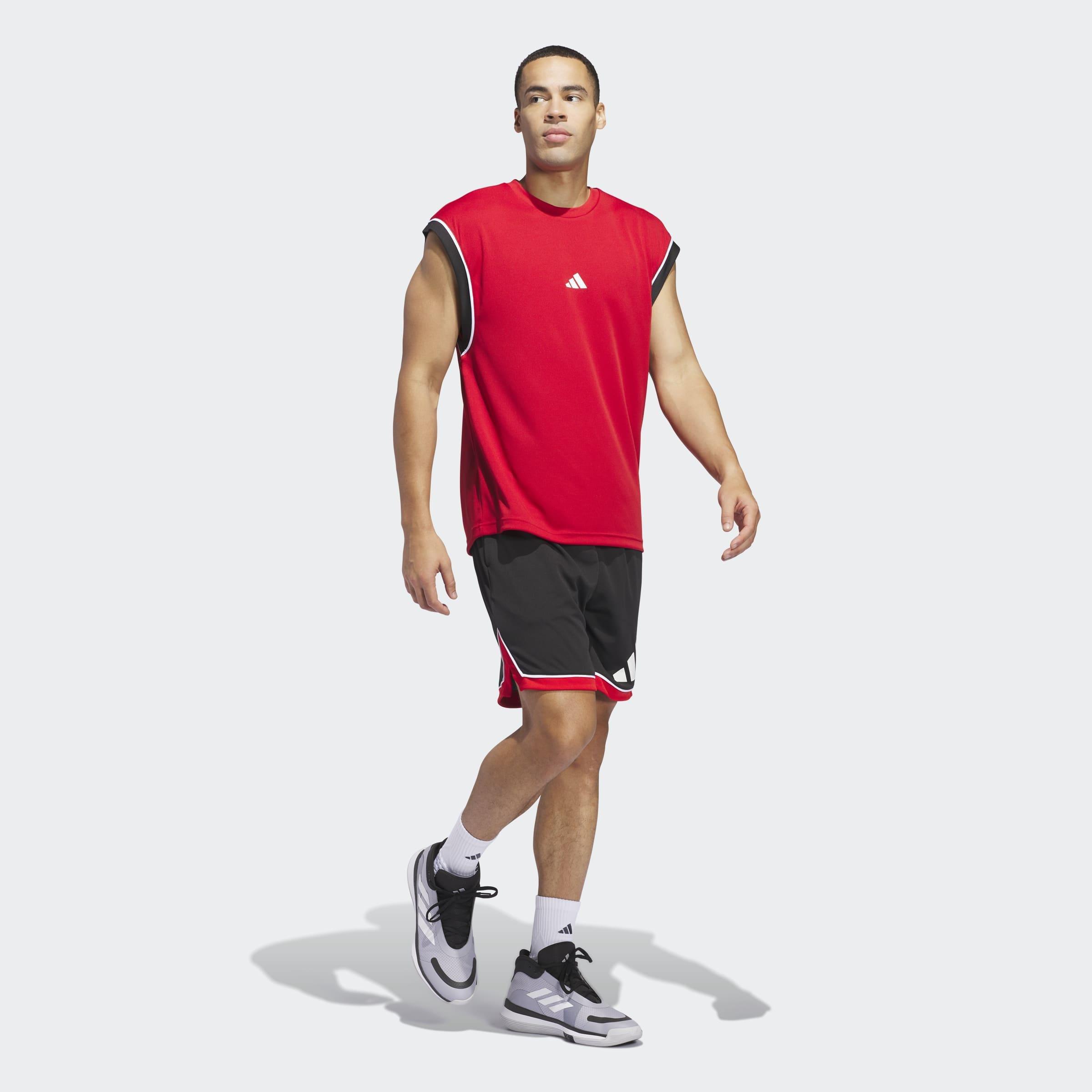 adidas Basketball Badge of Sport Shorts, Black, A701_ONE, large image number 11