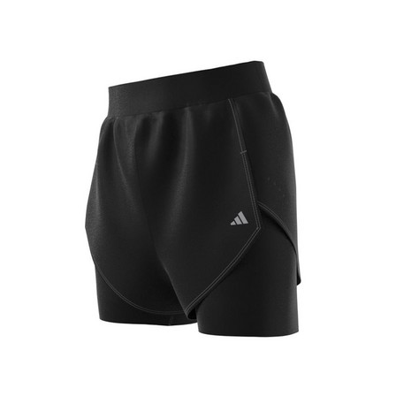 Women Designed For Training Heat.Rdy Hiit 2-In-1 Shorts, Black, A701_ONE, large image number 2