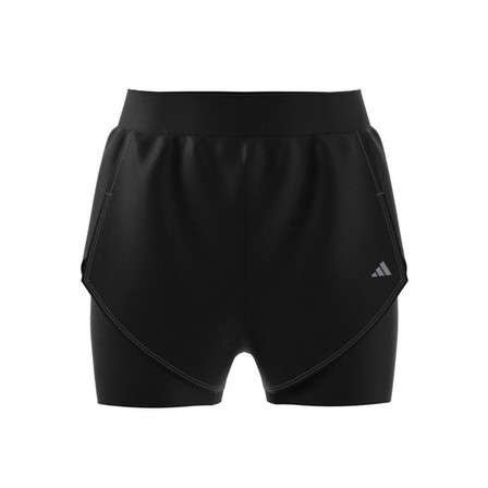 Women Designed For Training Heat.Rdy Hiit 2-In-1 Shorts, Black, A701_ONE, large image number 3