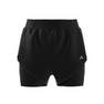 Women Designed For Training Heat.Rdy Hiit 2-In-1 Shorts, Black, A701_ONE, thumbnail image number 3