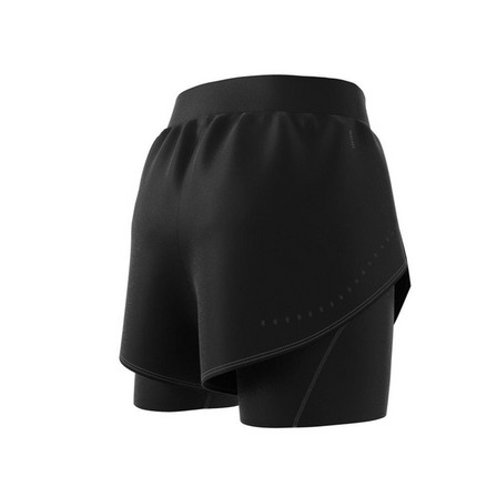 Women Designed For Training Heat.Rdy Hiit 2-In-1 Shorts, Black, A701_ONE, large image number 4