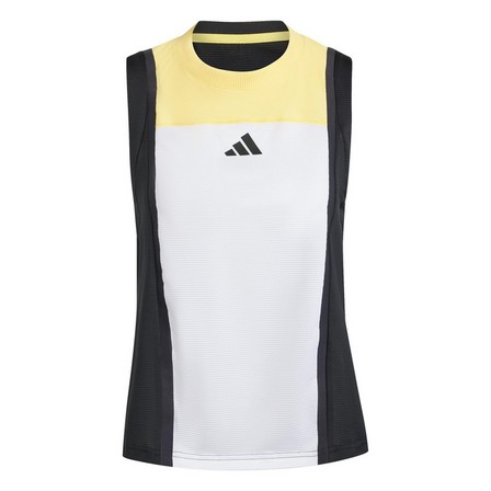 Women Tennis Heat.Rdy Pro Match Tank Top, White, A701_ONE, large image number 0