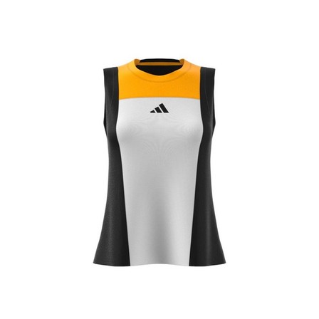 Women Tennis Heat.Rdy Pro Match Tank Top, White, A701_ONE, large image number 6