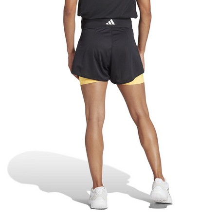 Women Tennis Heat.Rdy Pro Shorts, Black, A701_ONE, large image number 2