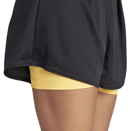 Women Tennis Heat.Rdy Pro Shorts, Black, A701_ONE, large image number 4