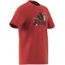Kids Unisex Brand Love Graphic T-Shirt, Red, A701_ONE, thumbnail image number 6