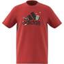 Kids Unisex Brand Love Graphic T-Shirt, Red, A701_ONE, thumbnail image number 7