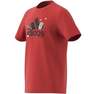 Kids Unisex Brand Love Graphic T-Shirt, Red, A701_ONE, thumbnail image number 8
