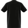 Kids Unisex Training Graphic T-Shirt, Black, A701_ONE, thumbnail image number 8