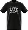 Kids Unisex Printed T-Shirt, Black, A701_ONE, thumbnail image number 0