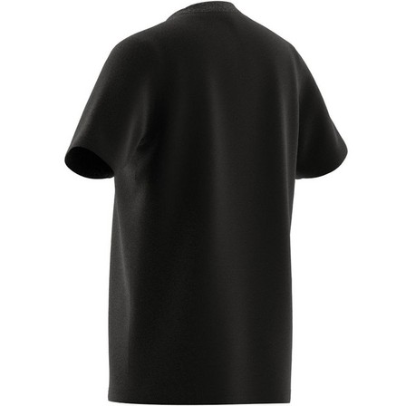 Kids Unisex Printed T-Shirt, Black, A701_ONE, large image number 3