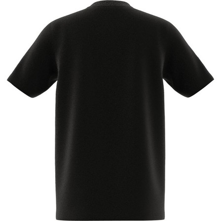 Kids Unisex Printed T-Shirt, Black, A701_ONE, large image number 4