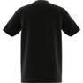 Kids Unisex Printed T-Shirt, Black, A701_ONE, thumbnail image number 4