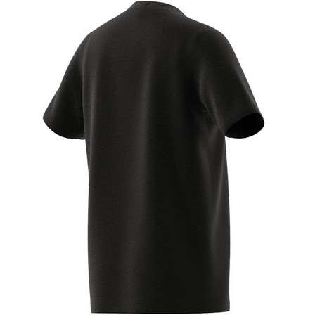Kids Unisex Printed T-Shirt, Black, A701_ONE, large image number 5