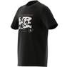 Kids Unisex Printed T-Shirt, Black, A701_ONE, thumbnail image number 8