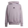 Kids Unisex Adidas Z.N.E. Hoodie, Purple, A701_ONE, thumbnail image number 2