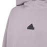 Kids Unisex Adidas Z.N.E. Hoodie, Purple, A701_ONE, thumbnail image number 5