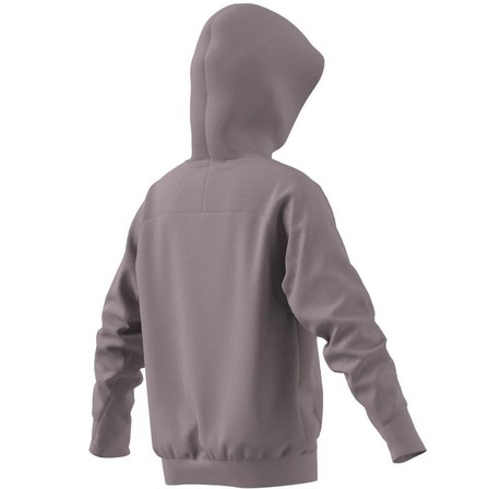 Kids Unisex Adidas Z.N.E. Hoodie, Purple, A701_ONE, large image number 7
