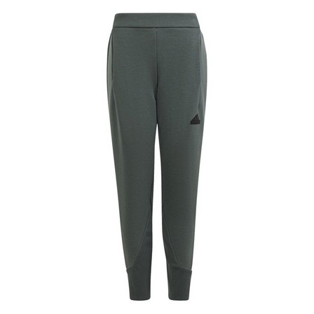Kids Unisex Adidas Z.N.E. Tracksuit Bottoms, Grey, A701_ONE, large image number 0