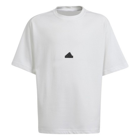 Kids Unisex Z.N.E. T-Shirt Kids, White, A701_ONE, large image number 1
