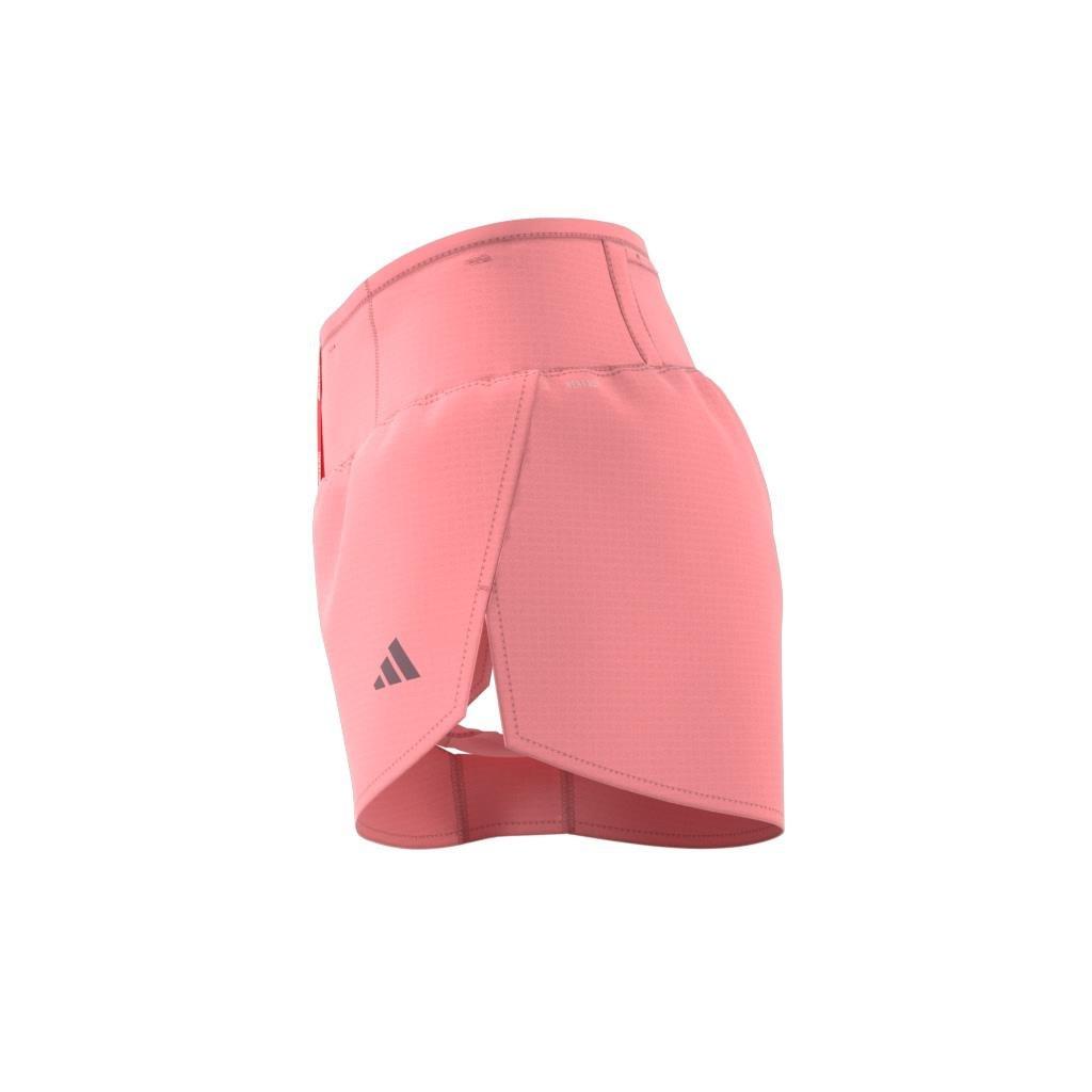 Adizero Running Gel Short, Pink, A701_ONE, large image number 7