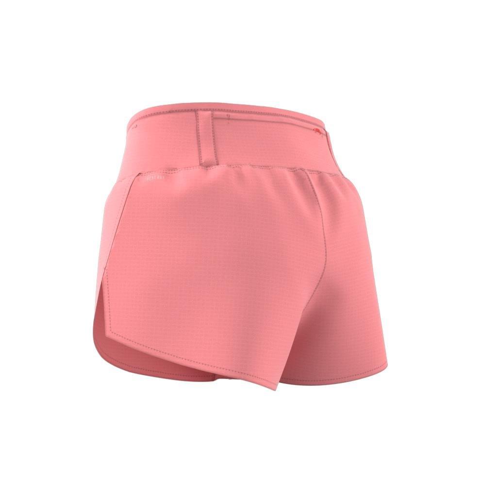 Adizero Running Gel Short, Pink, A701_ONE, large image number 9