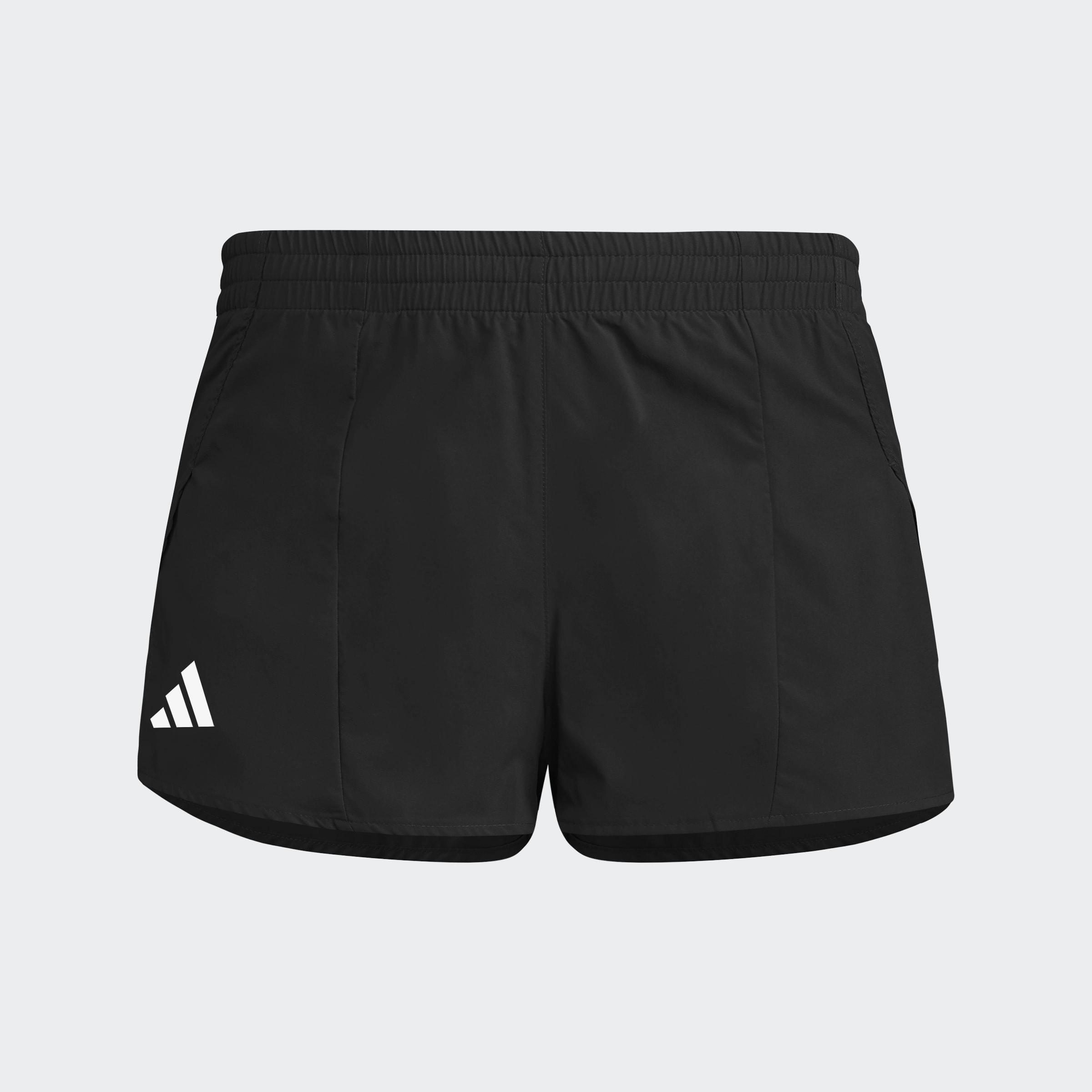 Adizero Essentials Running Split Shorts, Black