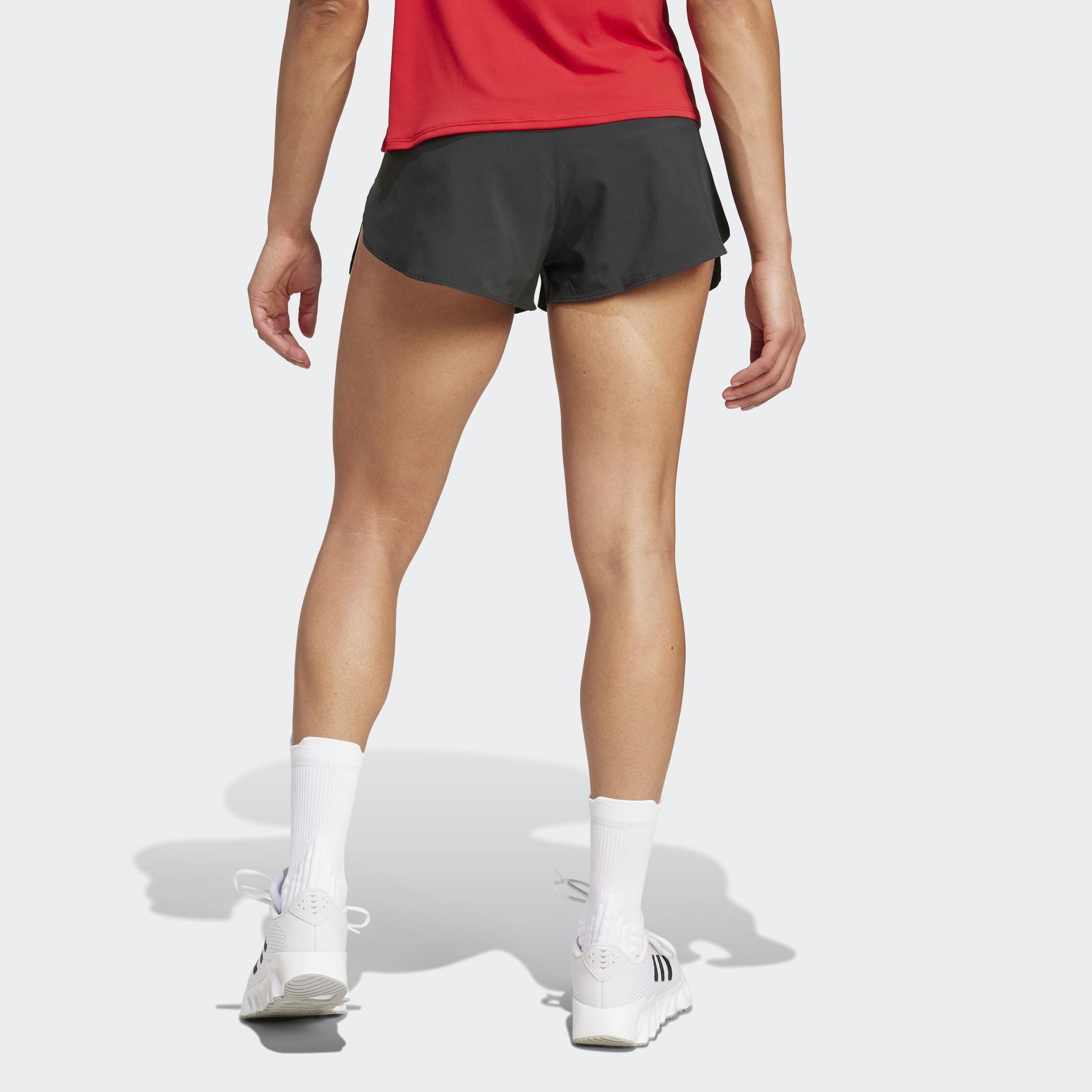 Adizero Essentials Running Split Shorts, Black, A701_ONE, large image number 2