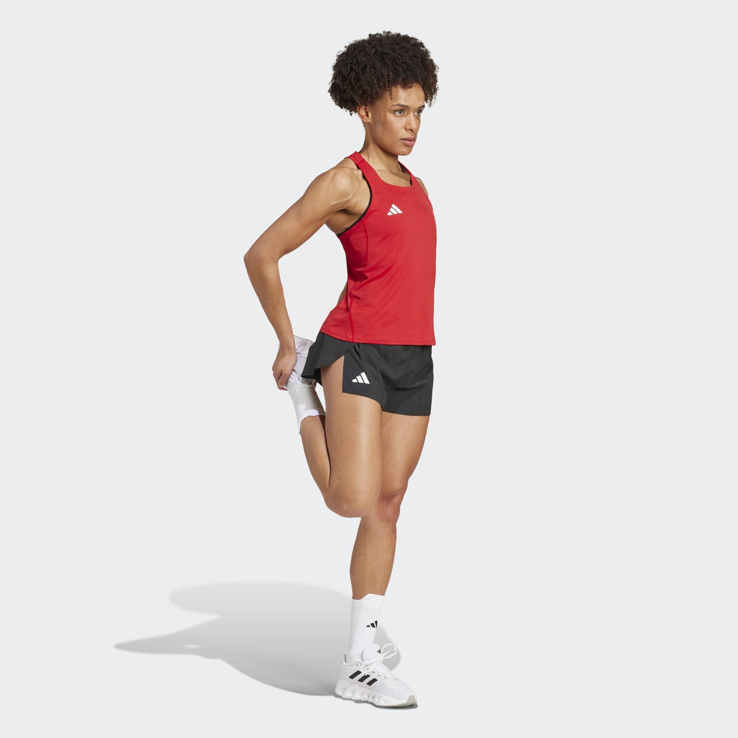 Adizero Essentials Running Split Shorts, Black, A701_ONE, large image number 6