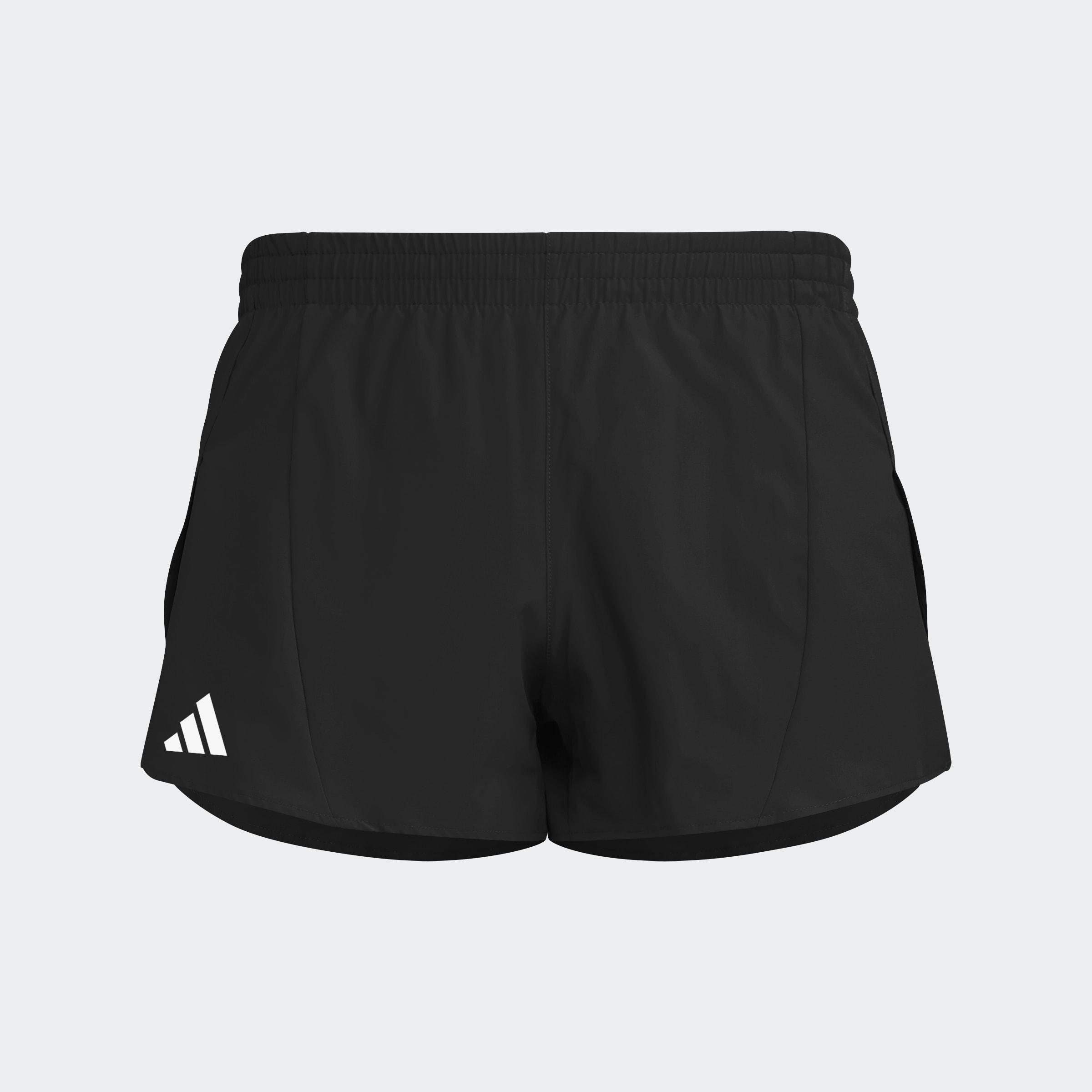 Adizero Essentials Running Split Shorts, Black