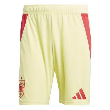 Men Spain 24 Away Shorts, Yellow, A701_ONE, large image number 0