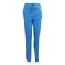 Unisex Kids 3-Stripes Joggers, Blue, A701_ONE, thumbnail image number 0