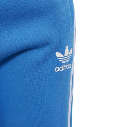 Unisex Kids 3-Stripes Joggers, Blue, A701_ONE, large image number 2