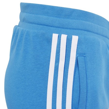 Unisex Kids 3-Stripes Joggers, Blue, A701_ONE, large image number 3