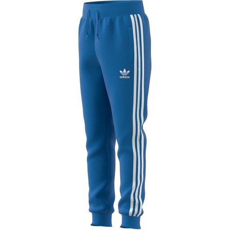 Unisex Kids 3-Stripes Joggers, Blue, A701_ONE, large image number 5