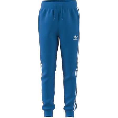 Unisex Kids 3-Stripes Joggers, Blue, A701_ONE, large image number 7