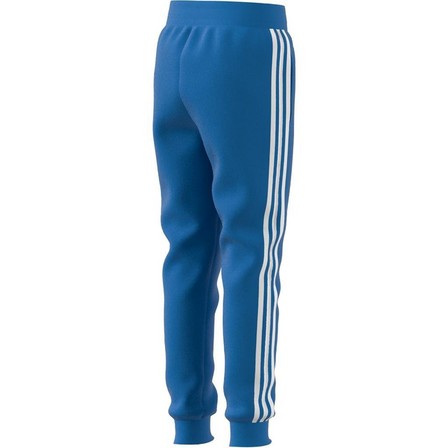 Unisex Kids 3-Stripes Joggers, Blue, A701_ONE, large image number 11