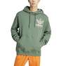 Men Trefoil Hoodie, Green, A701_ONE, thumbnail image number 1