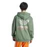 Men Trefoil Hoodie, Green, A701_ONE, thumbnail image number 4