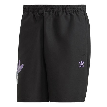 Men Adidas Remote Graphic Shorts, Black, A701_ONE, large image number 1