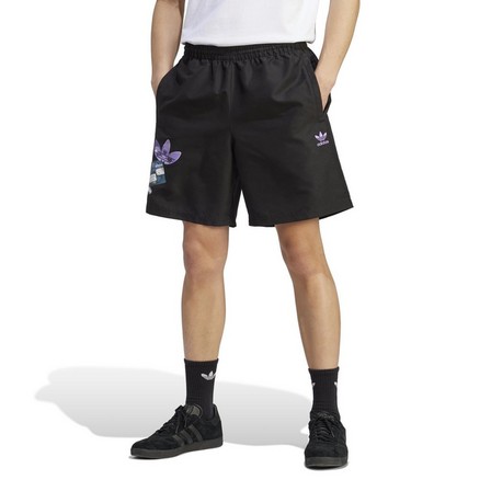 Men Adidas Remote Graphic Shorts, Black, A701_ONE, large image number 5