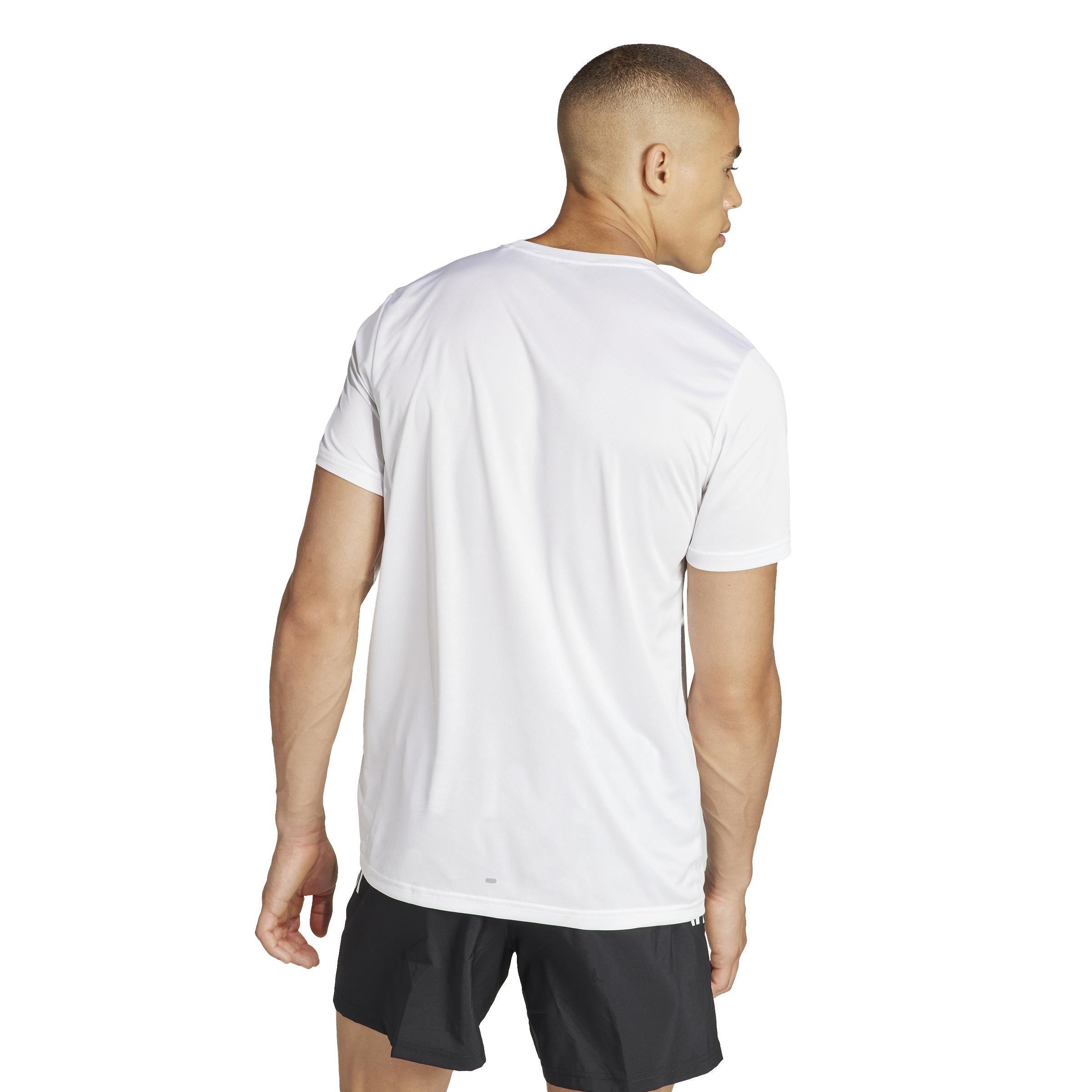 Run It T-Shirt, White, A701_ONE, large image number 3