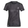 Women Ultimate Adidas All-Over Print T-Shirt, Black, A701_ONE, thumbnail image number 0