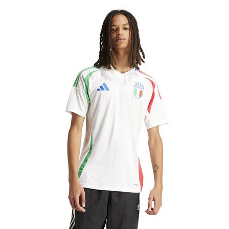 Men Italy 24 Away Jersey, White, A701_ONE, large image number 7